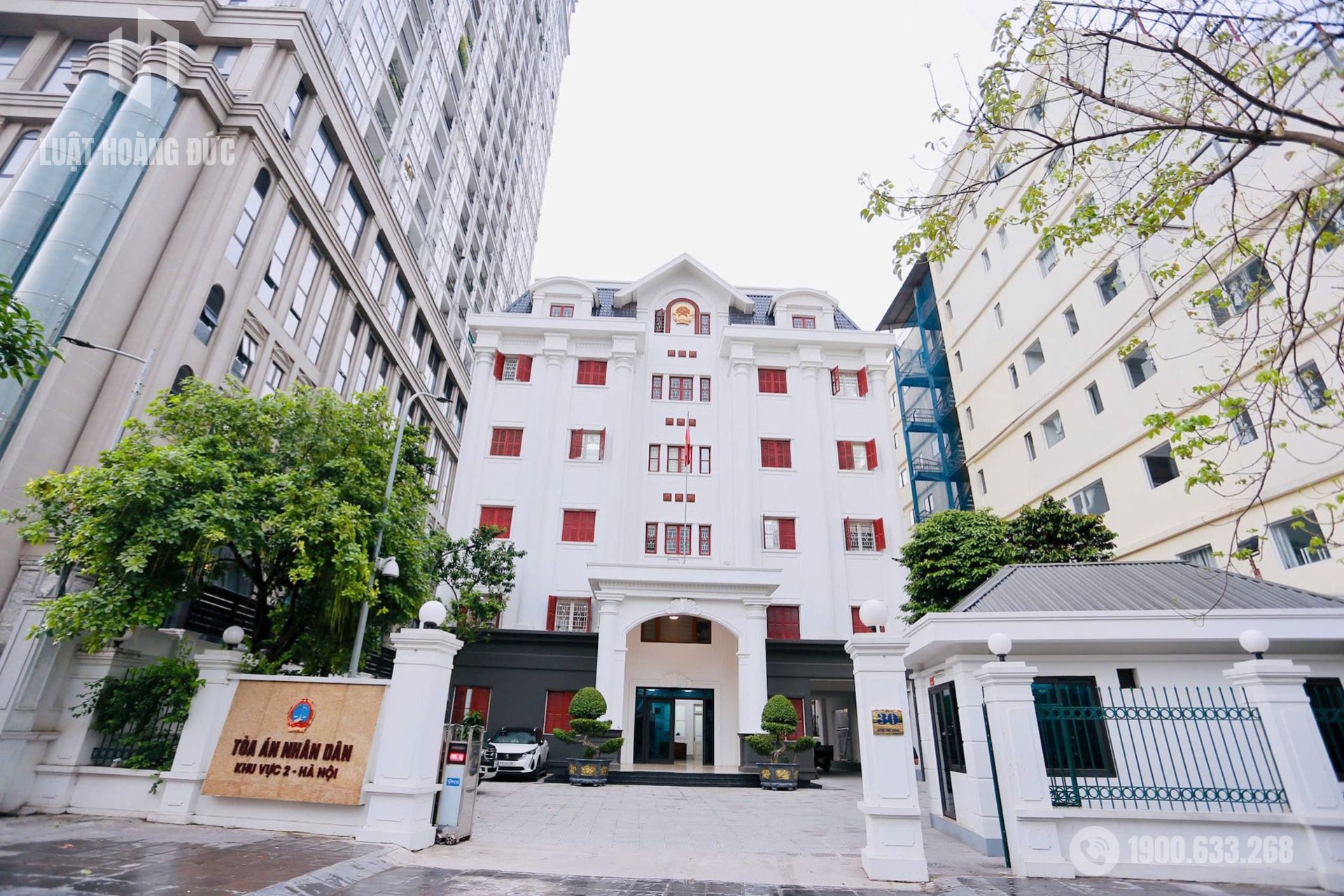 Trụ sở TAND khu vực 2 - Hà Nội.