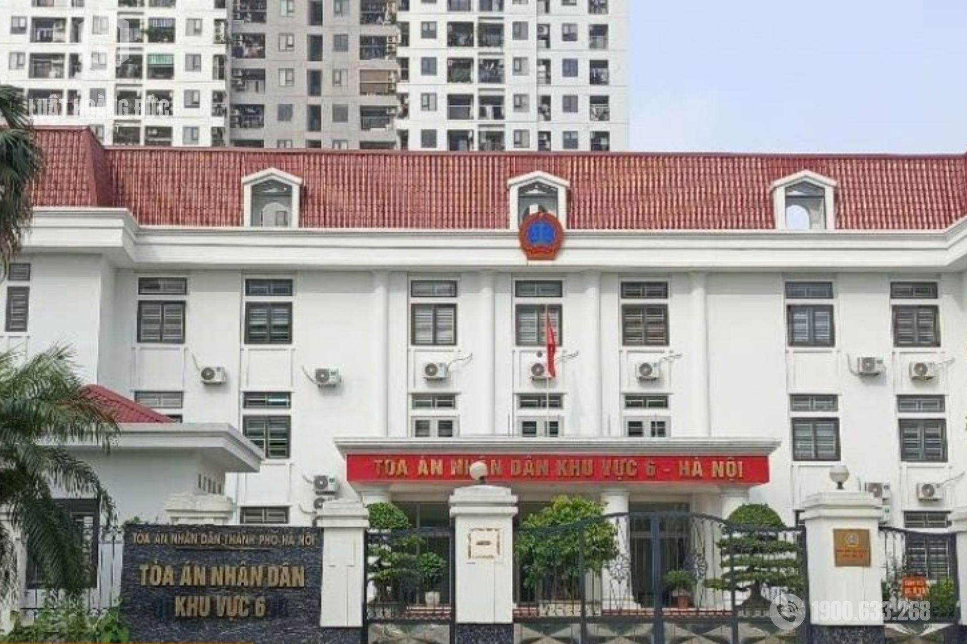 Trụ sở TAND khu vực 6 - Hà Nội.